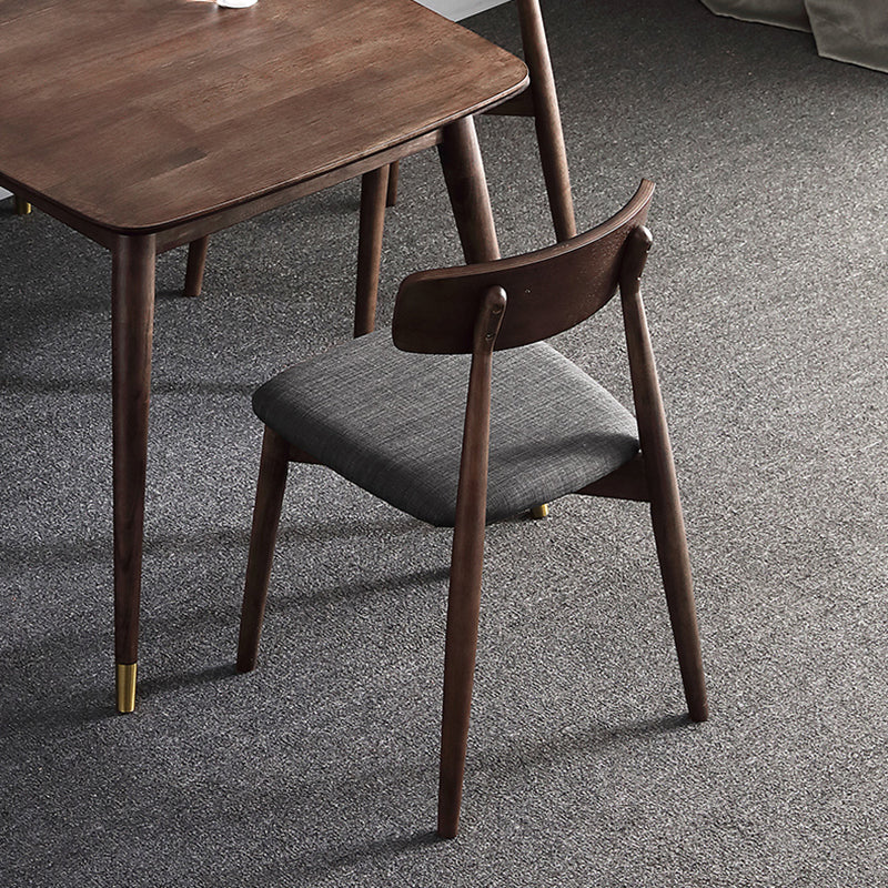 Scandinavian Style Wood Dining Chair Open Back Dining Side Chair (Set of 2) Clearhalo ' kitchen&dining_furn' 'Dining Chairs' 'Dining Tables & Seating' 'dining_chair' 'furn' 'furn_dining_chair' 'Furniture' 'furniture_dining_chair' 'Kitchen & Dining Furniture' 'kitchen' 4237115