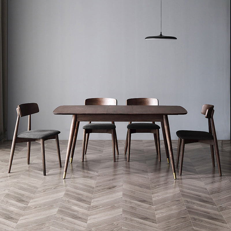 Scandinavian Style Wood Dining Chair Open Back Dining Side Chair (Set of 2) Clearhalo ' kitchen&dining_furn' 'Dining Chairs' 'Dining Tables & Seating' 'dining_chair' 'furn' 'furn_dining_chair' 'Furniture' 'furniture_dining_chair' 'Kitchen & Dining Furniture' 'kitchen' 4237116