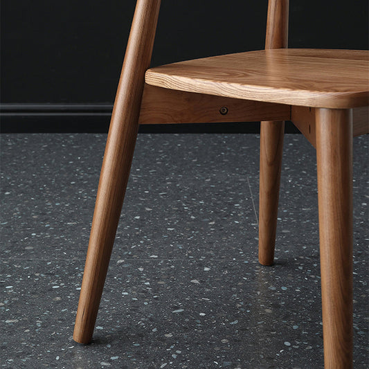 Contemporary Wood Dining Room Chair Open Back Dining Side Chair (Set of 2) Clearhalo ' kitchen&dining_furn' 'Dining Chairs' 'Dining Tables & Seating' 'dining_chair' 'furn' 'furn_dining_chair' 'Furniture' 'furniture_dining_chair' 'Kitchen & Dining Furniture' 'kitchen' 4237143