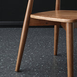 Contemporary Wood Dining Room Chair Open Back Dining Side Chair (Set of 2) Clearhalo ' kitchen&dining_furn' 'Dining Chairs' 'Dining Tables & Seating' 'dining_chair' 'furn' 'furn_dining_chair' 'Furniture' 'furniture_dining_chair' 'Kitchen & Dining Furniture' 'kitchen' 4237143