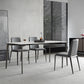 Contemporary Solid Back Armless Side Chairs Leather Dining Chairs for Home (Set of 2) Clearhalo ' kitchen&dining_furn' 'Dining Chairs' 'Dining Tables & Seating' 'dining_chair' 'furn' 'furn_dining_chair' 'Furniture' 'furniture_dining_chair' 'Kitchen & Dining Furniture' 'kitchen' 4237201
