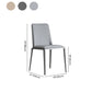 Contemporary Solid Back Armless Side Chairs Leather Dining Chairs for Home (Set of 2) Clearhalo ' kitchen&dining_furn' 'Dining Chairs' 'Dining Tables & Seating' 'dining_chair' 'furn' 'furn_dining_chair' 'Furniture' 'furniture_dining_chair' 'Kitchen & Dining Furniture' 'kitchen' 4237206