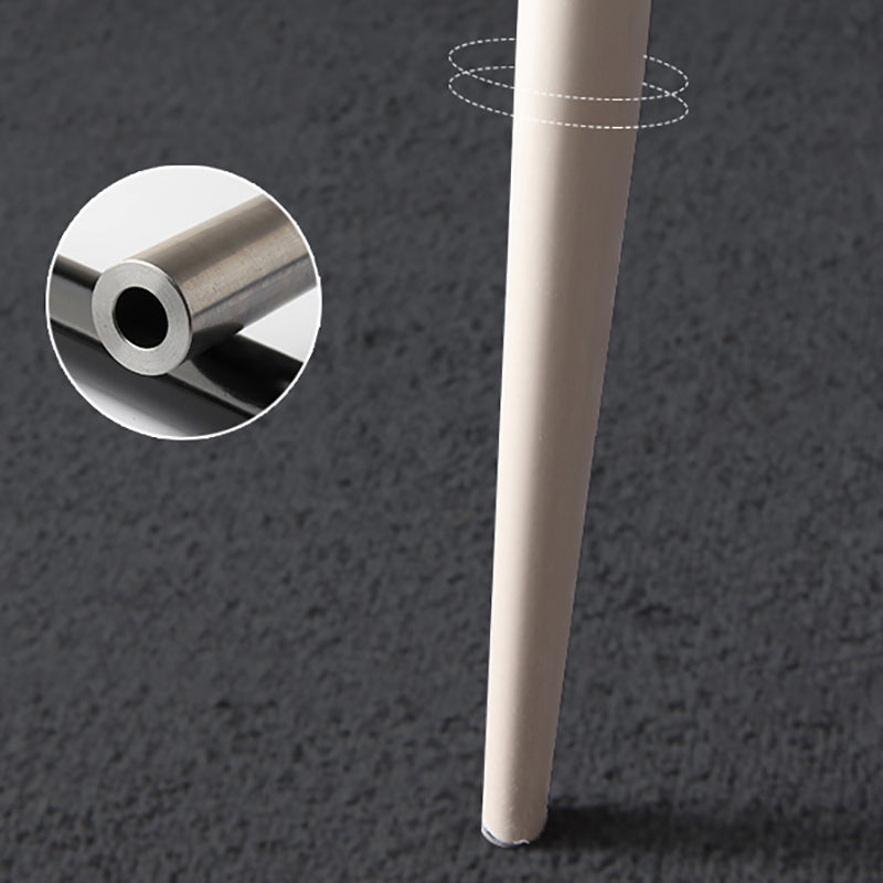 Minimalist Style Leather Dining Arm Chairs Solid Back Chairs for Kitchen (Set of 2) Clearhalo ' kitchen&dining_furn' 'Dining Chairs' 'Dining Tables & Seating' 'dining_chair' 'furn' 'furn_dining_chair' 'Furniture' 'furniture_dining_chair' 'Kitchen & Dining Furniture' 'kitchen' 4237227