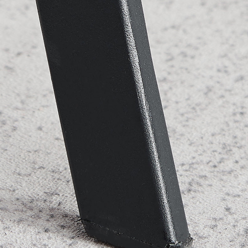 Contemporary Style Wingback Chairs Leather Dining Armless Chairs (Set of 2) Clearhalo ' kitchen&dining_furn' 'Dining Chairs' 'Dining Tables & Seating' 'dining_chair' 'furn' 'furn_dining_chair' 'Furniture' 'furniture_dining_chair' 'Kitchen & Dining Furniture' 'kitchen' 4237236