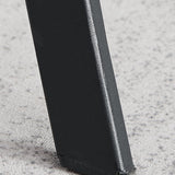 Contemporary Style Wingback Chairs Leather Dining Armless Chairs (Set of 2) Clearhalo ' kitchen&dining_furn' 'Dining Chairs' 'Dining Tables & Seating' 'dining_chair' 'furn' 'furn_dining_chair' 'Furniture' 'furniture_dining_chair' 'Kitchen & Dining Furniture' 'kitchen' 4237236