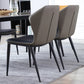 Industrial Metal Dining Room Chairs Armless Wingback Side Chair for Home Use (Set of 2) Clearhalo ' kitchen&dining_furn' 'Dining Chairs' 'Dining Tables & Seating' 'dining_chair' 'furn' 'furn_dining_chair' 'Furniture' 'furniture_dining_chair' 'Kitchen & Dining Furniture' 'kitchen' 4237264