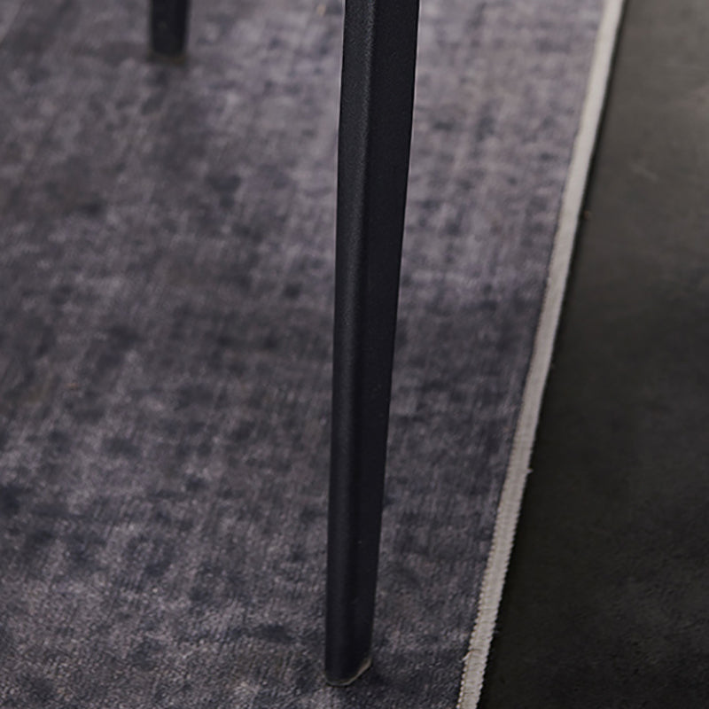 Industrial Metal Dining Room Chairs Arm PU Leather Dining Chairs for Restaurant Use Clearhalo ' kitchen&dining_furn' 'Dining Chairs' 'Dining Tables & Seating' 'dining_chair' 'furn' 'furn_dining_chair' 'Furniture' 'furniture_dining_chair' 'Kitchen & Dining Furniture' 'kitchen' 4237341