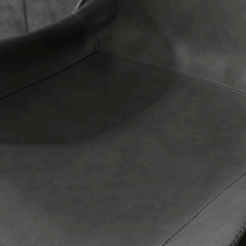 Modern Leather Restaurant Side Chair Matte Finish Solid Back Dining Chair (Set of 2) Clearhalo ' kitchen&dining_furn' 'Dining Chairs' 'Dining Tables & Seating' 'dining_chair' 'furn' 'furn_dining_chair' 'Furniture' 'furniture_dining_chair' 'Kitchen & Dining Furniture' 'kitchen' 4237356