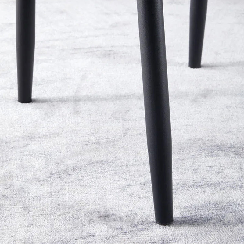 Modern Leather Home Side Chair Matte Finish Wingback Dining Chair (Set of 2) Clearhalo ' kitchen&dining_furn' 'Dining Chairs' 'Dining Tables & Seating' 'dining_chair' 'furn' 'furn_dining_chair' 'Furniture' 'furniture_dining_chair' 'Kitchen & Dining Furniture' 'kitchen' 4237405