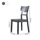 Industrial Home Wood Side Chair Ladder Back Dining Chair (Set of 4) Clearhalo ' kitchen&dining_furn' 'Dining Chairs' 'Dining Tables & Seating' 'dining_chair' 'furn' 'furn_dining_chair' 'Furniture' 'furniture_dining_chair' 'Kitchen & Dining Furniture' 'kitchen' 4237512