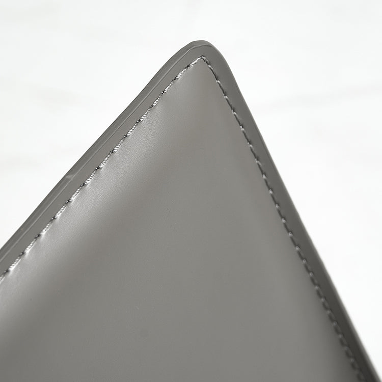 Modern Leather Dining Room Chairs Armless Metal Dining Chairs for Restaurant Use Clearhalo ' kitchen&dining_furn' 'Dining Chairs' 'Dining Tables & Seating' 'dining_chair' 'furn' 'furn_dining_chair' 'Furniture' 'furniture_dining_chair' 'Kitchen & Dining Furniture' 'kitchen' 4237525