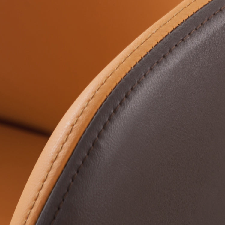 Industrial Metal Dining Room Chairs Arm Leather Dining Chairs for Home Use Clearhalo ' kitchen&dining_furn' 'Dining Chairs' 'Dining Tables & Seating' 'dining_chair' 'furn' 'furn_dining_chair' 'Furniture' 'furniture_dining_chair' 'Kitchen & Dining Furniture' 'kitchen' 4237552