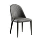 Modern Faux Leather Dining Chair Metal Armless Chair for Home Use for Restaurant Use Grey 1 Piece Clearhalo ' kitchen&dining_furn' 'Dining Chairs' 'Dining Tables & Seating' 'dining_chair' 'furn' 'furn_dining_chair' 'Furniture' 'furniture_dining_chair' 'Kitchen & Dining Furniture' 'kitchen' 4237891
