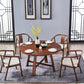 Traditional Dining Chair for Home Use Wood Open Back Dining Chair with Arm Clearhalo ' kitchen&dining_furn' 'Dining Chairs' 'Dining Tables & Seating' 'dining_chair' 'furn' 'furn_dining_chair' 'Furniture' 'furniture_dining_chair' 'Kitchen & Dining Furniture' 'kitchen' 4238096