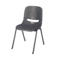 Modern Indoor-Outdoor Chair Metal Home Armless Solid Back Side Chair Black 1 Piece Clearhalo ' kitchen&dining_furn' 'Dining Chairs' 'Dining Tables & Seating' 'dining_chair' 'furn' 'furn_dining_chair' 'Furniture' 'furniture_dining_chair' 'Kitchen & Dining Furniture' 'kitchen' 4238133