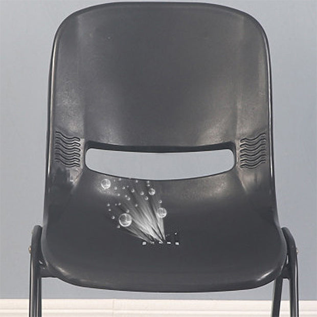 Modern Indoor-Outdoor Chair Metal Home Armless Solid Back Side Chair Clearhalo ' kitchen&dining_furn' 'Dining Chairs' 'Dining Tables & Seating' 'dining_chair' 'furn' 'furn_dining_chair' 'Furniture' 'furniture_dining_chair' 'Kitchen & Dining Furniture' 'kitchen' 4238138