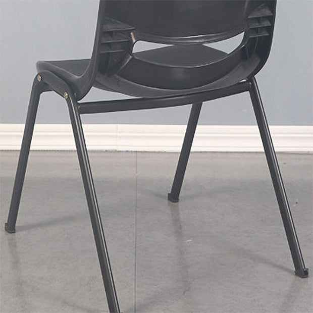 Modern Indoor-Outdoor Chair Metal Home Armless Solid Back Side Chair Clearhalo ' kitchen&dining_furn' 'Dining Chairs' 'Dining Tables & Seating' 'dining_chair' 'furn' 'furn_dining_chair' 'Furniture' 'furniture_dining_chair' 'Kitchen & Dining Furniture' 'kitchen' 4238141