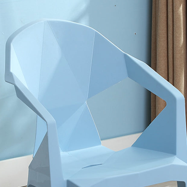 Modern Indoor Dining Armchair Stackable Home Plastic Dining Arm Chairs Clearhalo ' kitchen&dining_furn' 'Dining Chairs' 'Dining Tables & Seating' 'dining_chair' 'furn' 'furn_dining_chair' 'Furniture' 'furniture_dining_chair' 'Kitchen & Dining Furniture' 'kitchen' 4238175