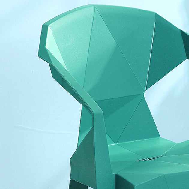 Indoor Modern Dining Arm Chairs Stackable Home Plastic Dining Armchair Clearhalo ' kitchen&dining_furn' 'Dining Chairs' 'Dining Tables & Seating' 'dining_chair' 'furn' 'furn_dining_chair' 'Furniture' 'furniture_dining_chair' 'Kitchen & Dining Furniture' 'kitchen' 4238193