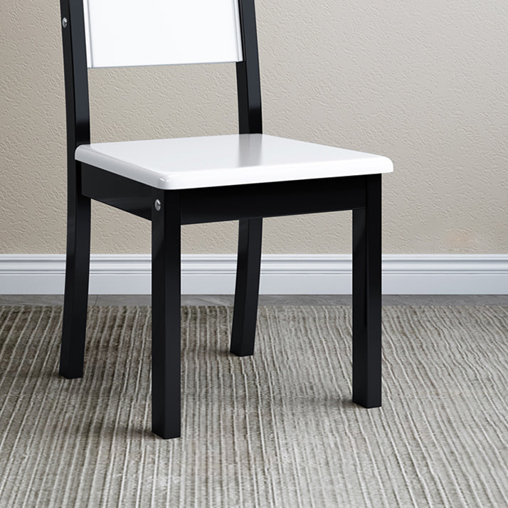 Contemporary Wood Dining Armless Chair Open Back Side Chair for Home Use Clearhalo ' kitchen&dining_furn' 'Dining Chairs' 'Dining Tables & Seating' 'dining_chair' 'Furniture' 'furniture_dining_chair' 'Kitchen & Dining Furniture' 'kitchen' 4238265