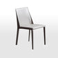 Contemporary Dining Side Chair Leather Brasserie Armless Solid Back Chair Clearhalo ' kitchen&dining_furn' 'Dining Chairs' 'Dining Tables & Seating' 'dining_chair' 'furn' 'furn_dining_chair' 'Furniture' 'furniture_dining_chair' 'Kitchen & Dining Furniture' 'kitchen' 4238373
