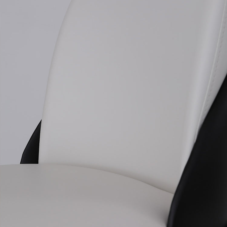 Contemporary Restaurant Parsons Side Chair Leather Dining Chair Clearhalo ' kitchen&dining_furn' 'Dining Chairs' 'Dining Tables & Seating' 'dining_chair' 'furn' 'furn_dining_chair' 'Furniture' 'furniture_dining_chair' 'Kitchen & Dining Furniture' 'kitchen' 4238400