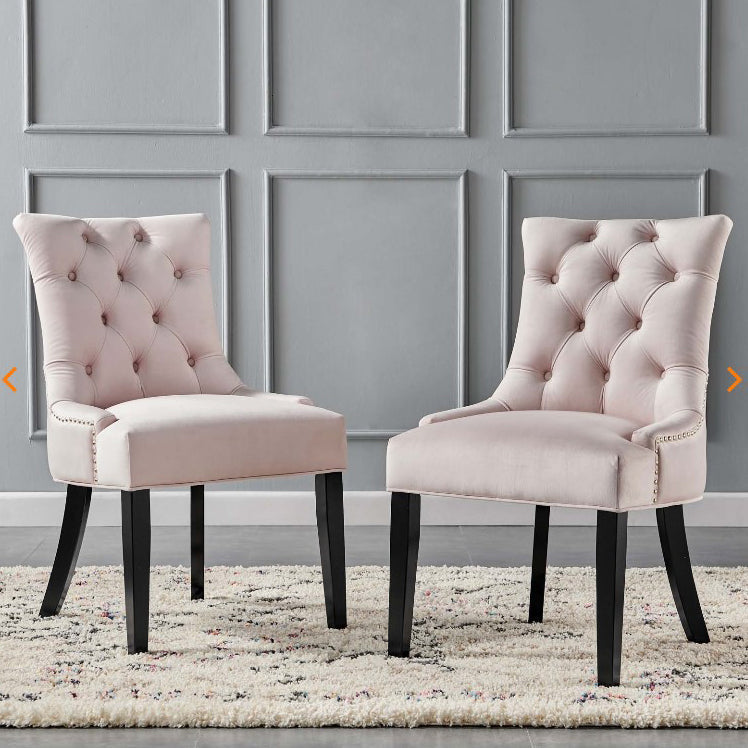 Traditional Upholstered Home Side Chair Parsons Matte Finish Dining Chair with Black Legs Clearhalo ' kitchen&dining_furn' 'Dining Chairs' 'Dining Tables & Seating' 'dining_chair' 'furn' 'furn_dining_chair' 'Furniture' 'furniture_dining_chair' 'Kitchen & Dining Furniture' 'kitchen' 4238409