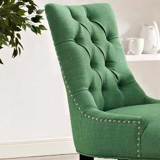 Traditional Upholstered Home Side Chair Parsons Matte Finish Dining Chair with Black Legs Clearhalo ' kitchen&dining_furn' 'Dining Chairs' 'Dining Tables & Seating' 'dining_chair' 'furn' 'furn_dining_chair' 'Furniture' 'furniture_dining_chair' 'Kitchen & Dining Furniture' 'kitchen' 4238415