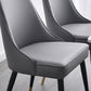 Glam Upholstered Restaurant Side Chair Parsons Matte Finish Dining Chair Clearhalo ' kitchen&dining_furn' 'Dining Chairs' 'Dining Tables & Seating' 'dining_chair' 'Furniture' 'furniture_dining_chair' 'Kitchen & Dining Furniture' 'kitchen' 4238465