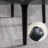 Modern Wood Dining Room Chair Arm Faux Leather Dining Chairs for Home Use Clearhalo ' kitchen&dining_furn' 'Dining Chairs' 'Dining Tables & Seating' 'dining_chair' 'furn' 'furn_dining_chair' 'Furniture' 'furniture_dining_chair' 'Kitchen & Dining Furniture' 'kitchen' 4238499