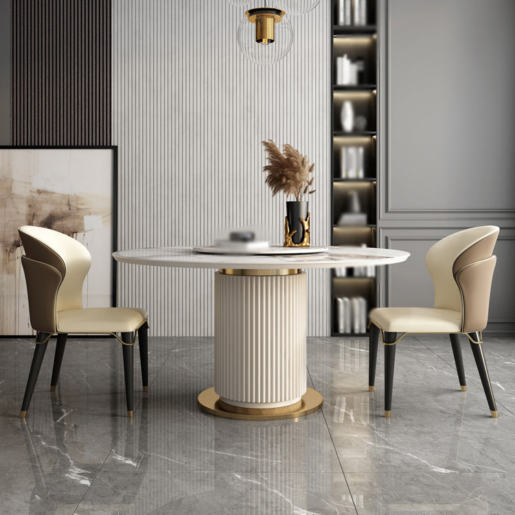 Glam Wood Dining Armless Chairs Wingback Chair for Restaurant Use Clearhalo ' kitchen&dining_furn' 'Dining Chairs' 'Dining Tables & Seating' 'dining_chair' 'furn' 'furn_dining_chair' 'Furniture' 'furniture_dining_chair' 'Kitchen & Dining Furniture' 'kitchen' 4238528