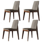 Traditional Wood Dining Armless Chair Faux Leather Side Chair for Restaurant Use Grey 4 Piece Set Clearhalo ' kitchen&dining_furn' 'Dining Chairs' 'Dining Tables & Seating' 'dining_chair' 'furn' 'furn_dining_chair' 'Furniture' 'furniture_dining_chair' 'Kitchen & Dining Furniture' 'kitchen' 4238543