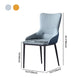 Modern Metal Dining Room Chair Upholstered Linen Fabric Dining Chair for Restaurant Use Clearhalo ' kitchen&dining_furn' 'Dining Chairs' 'Dining Tables & Seating' 'dining_chair' 'furn' 'furn_dining_chair' 'Furniture' 'furniture_dining_chair' 'Kitchen & Dining Furniture' 'kitchen' 4238565