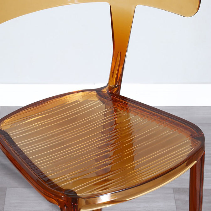 Nordic Style Plastic Dining Room Chair Open Back Dining Side Chair for Restaurant Use Clearhalo ' kitchen&dining_furn' 'Dining Chairs' 'Dining Tables & Seating' 'dining_chair' 'furn' 'furn_dining_chair' 'Furniture' 'furniture_dining_chair' 'Kitchen & Dining Furniture' 'kitchen' 4238578