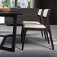 Contemporary Armless Dining Chairs Open Back Side Chair for Kitchen with Wooden Legs Clearhalo ' kitchen&dining_furn' 'Dining Chairs' 'Dining Tables & Seating' 'dining_chair' 'furn' 'furn_dining_chair' 'Furniture' 'furniture_dining_chair' 'Kitchen & Dining Furniture' 'kitchen' 4238673