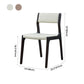 Contemporary Armless Dining Chairs Open Back Side Chair for Kitchen with Wooden Legs Clearhalo ' kitchen&dining_furn' 'Dining Chairs' 'Dining Tables & Seating' 'dining_chair' 'furn' 'furn_dining_chair' 'Furniture' 'furniture_dining_chair' 'Kitchen & Dining Furniture' 'kitchen' 4238684