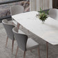 Modern Scratch Resistant Dining Table Sintered Stone Rectangle Table with 4 Legs Base Clearhalo ' dining_table' 'Dining Tables & Seating' 'Dining Tables' 'Furniture' 'furniture_dining_table' 'Kitchen & Dining Furniture' 'kitchen&dining_furn' 'kitchen' 'kitchen_dining_table' 4238704