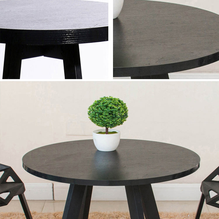 Metal Contemporary Dining Table Indoor Round Table for Kitchen Clearhalo ' dining_table' 'Dining Tables & Seating' 'Dining Tables' 'furn' 'furn_dining_table' 'Furniture' 'furniture_dining_table' 'Kitchen & Dining Furniture' 'kitchen&dining_furn' 'kitchen' 'kitchen_dining_table' 4238729