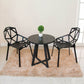 Metal Contemporary Dining Table Indoor Round Table for Kitchen Clearhalo ' dining_table' 'Dining Tables & Seating' 'Dining Tables' 'furn' 'furn_dining_table' 'Furniture' 'furniture_dining_table' 'Kitchen & Dining Furniture' 'kitchen&dining_furn' 'kitchen' 'kitchen_dining_table' 4238738