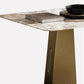 Rectangle Traditional Luxury Table Sintered Stone Table with Gold Double Pedestal Clearhalo ' dining_table' 'Dining Tables & Seating' 'Dining Tables' 'furn' 'furn_dining_table' 'Furniture' 'furniture_dining_table' 'Kitchen & Dining Furniture' 'kitchen&dining_furn' 'kitchen' 'kitchen_dining_table' 4238774