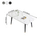 Sintered Stone Dining Table 4 Legs Base Rectangle Table for Home Clearhalo ' dining_table' 'Dining Tables & Seating' 'Dining Tables' 'furn' 'furn_dining_table' 'Furniture' 'furniture_dining_table' 'Kitchen & Dining Furniture' 'kitchen&dining_furn' 'kitchen' 'kitchen_dining_table' 4239009