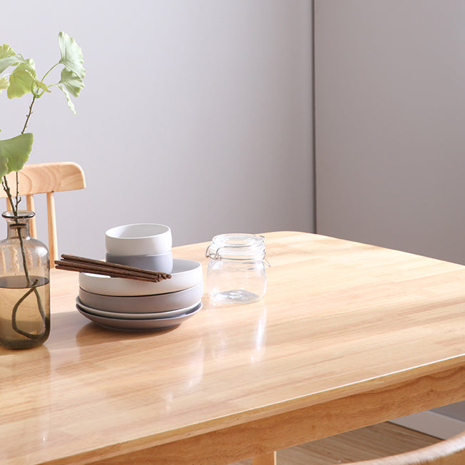 Modern Rectangle Dining Table Solid Wood 4 Legs Dining Table for Home Use Clearhalo ' dining_table' 'Dining Tables & Seating' 'Dining Tables' 'furn' 'furn_dining_table' 'Furniture' 'furniture_dining_table' 'Kitchen & Dining Furniture' 'kitchen&dining_furn' 'kitchen' 'kitchen_dining_table' 4239139