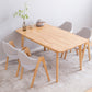 Modern Rectangle Dining Table Solid Wood 4 Legs Dining Table for Home Use Clearhalo ' dining_table' 'Dining Tables & Seating' 'Dining Tables' 'furn' 'furn_dining_table' 'Furniture' 'furniture_dining_table' 'Kitchen & Dining Furniture' 'kitchen&dining_furn' 'kitchen' 'kitchen_dining_table' 4239143