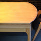 Modern Round Dining Table Brown Solid Wood Drop-Leaf Dining Table with 4 legs Clearhalo ' dining_table' 'Dining Tables & Seating' 'Dining Tables' 'furn' 'furn_dining_table' 'Furniture' 'furniture_dining_table' 'Kitchen & Dining Furniture' 'kitchen&dining_furn' 'kitchen' 'kitchen_dining_table' 4239185
