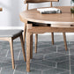 Modern Brown Dining Table Round Solid Wood Dining Table with 4 Legs for Home Clearhalo ' dining_table' 'Dining Tables & Seating' 'Dining Tables' 'furn' 'furn_dining_table' 'Furniture' 'furniture_dining_table' 'Kitchen & Dining Furniture' 'kitchen&dining_furn' 'kitchen' 'kitchen_dining_table' 4239243