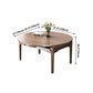 Modern Brown Dining Table Round Solid Wood Dining Table with 4 Legs for Home Clearhalo ' dining_table' 'Dining Tables & Seating' 'Dining Tables' 'furn' 'furn_dining_table' 'Furniture' 'furniture_dining_table' 'Kitchen & Dining Furniture' 'kitchen&dining_furn' 'kitchen' 'kitchen_dining_table' 4239250