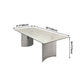 Metal Traditional Luxury Rectangle Table White Sintered Stone Table for Kitchen and Dining Room Clearhalo ' dining_table' 'Dining Tables & Seating' 'Dining Tables' 'furn' 'furn_dining_table' 'Furniture' 'furniture_dining_table' 'Kitchen & Dining Furniture' 'kitchen&dining_furn' 'kitchen' 'kitchen_dining_table' 4239289