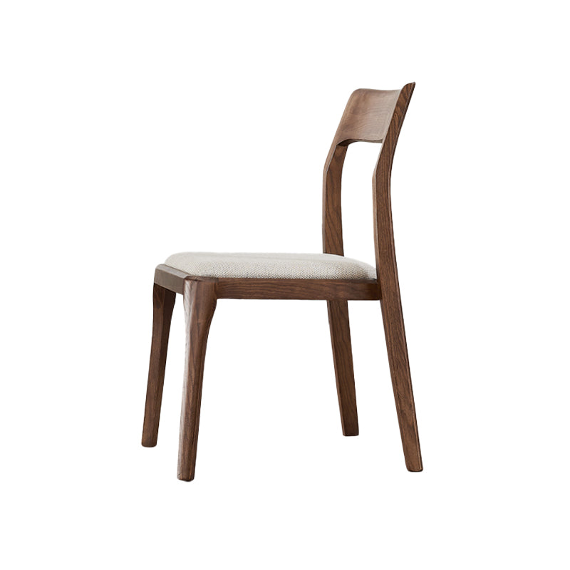 Contemporary Wood Home Side Chair Natural Open Back Dining Chair (Set of 2) Clearhalo ' kitchen&dining_furn' 'Dining Chairs' 'Dining Tables & Seating' 'dining_chair' 'furn' 'furn_dining_chair' 'Furniture' 'furniture_dining_chair' 'Kitchen & Dining Furniture' 'kitchen' 4239318