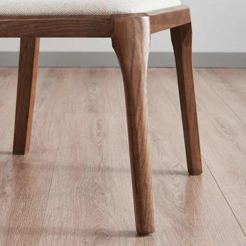 Contemporary Wood Home Side Chair Natural Open Back Dining Chair (Set of 2) Clearhalo ' kitchen&dining_furn' 'Dining Chairs' 'Dining Tables & Seating' 'dining_chair' 'furn' 'furn_dining_chair' 'Furniture' 'furniture_dining_chair' 'Kitchen & Dining Furniture' 'kitchen' 4239319