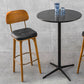 Industrial Style Armless Barstool Leather 30-inch Seat Height Counter Stools Clearhalo 'Bar Furniture' 'Bar Stools' 'bar_stools' 'furn' 'furn_bar_stools' 'furniture_bar_stools' 'Kitchen & Dining Furniture' 'kitchen&dining_furn' 'kitchen' 'kitchen_furn' Furniture' 4239370